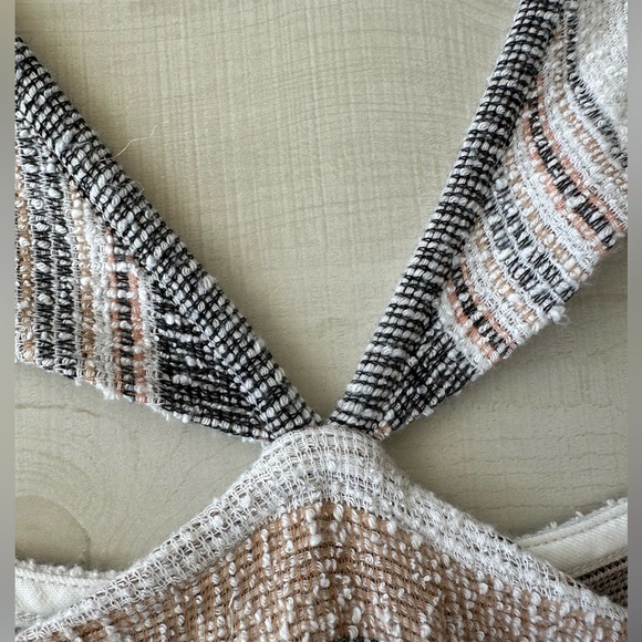 Madewell Texture and Thread Ruffle-Strap Tank Top. Sustainable 100% Cotton Med. - Picture 10 of 10